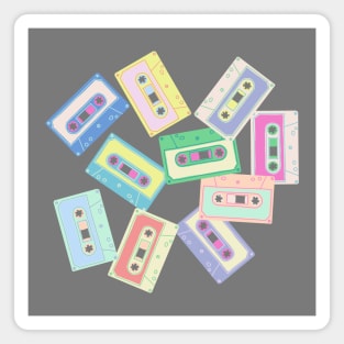 Retro Mixtapes Magnet